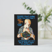 CARTES POSTALES...RSD/CRPS - Ne jugez pas (Debout devant)