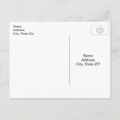 Cartes postales RSVP de Mason Jar Rustique inversé (Devant)