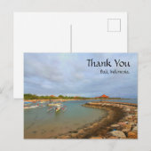 Cartes postales Salutation de Bali, Indonésie. (Devant / Derrière)