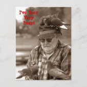 Cartes postales Salutations fun pigeons oiseaux su (Devant)