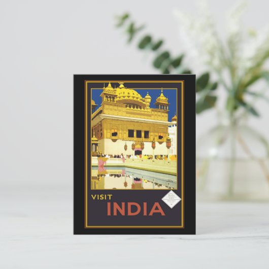 Cartes postales Salutations Inde (Debout devant)