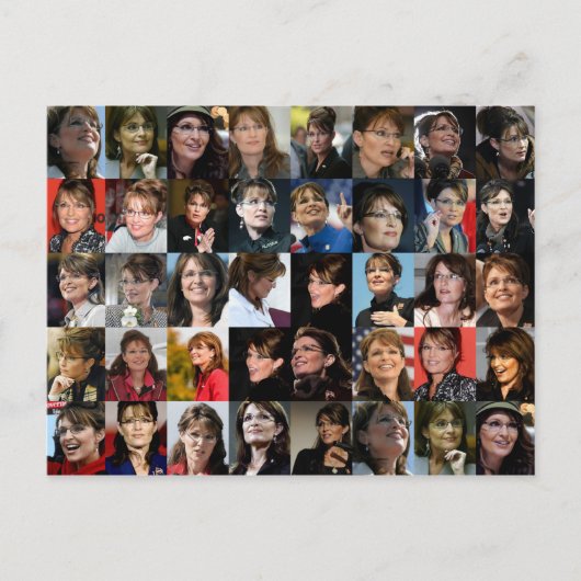 Cartes postales Sarah Palin (Devant)