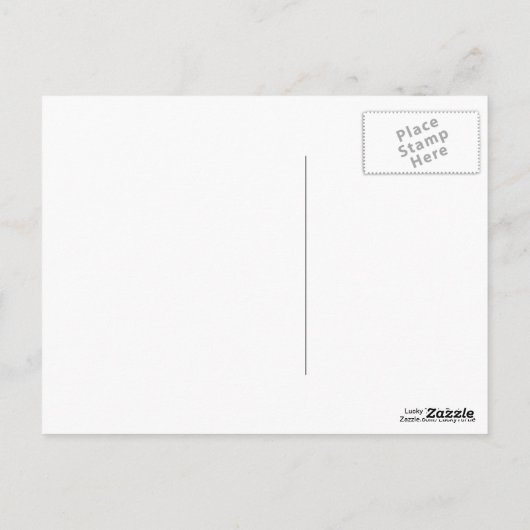 Cartes postales simples pour les professionnels (Dos)