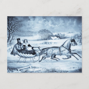 Cartes postales "Sleigh Ride"