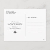 Cartes postales Snowy Joyeux Noël (Dos)