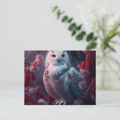Cartes Postales snowy owl (Debout devant)