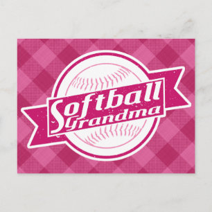 Cartes postales Softball Grandma