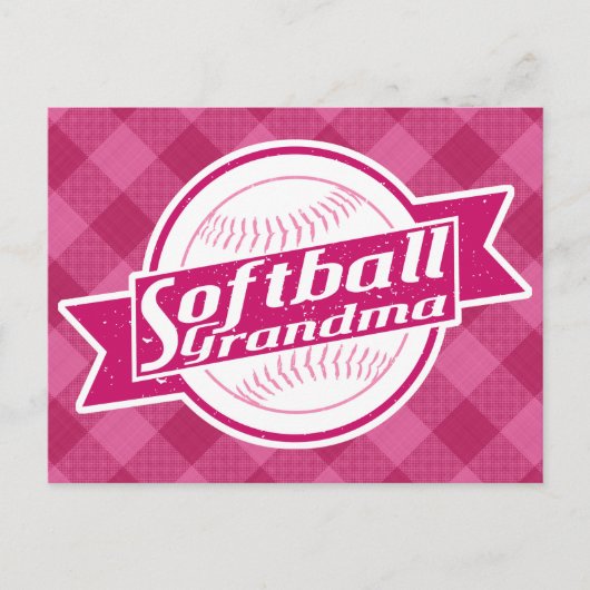 Cartes postales Softball Grandma (Devant)