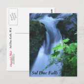 Cartes postales : Sol Duc Falls (Devant / Derrière)