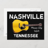 Cartes postales souvenirs de Nashville (Devant / Derrière)