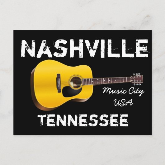 Cartes postales souvenirs de Nashville (Devant)