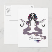 Cartes postales Starlight Gemini (Devant / Derrière)