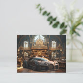 Cartes postales Steampunk Super Car Speedster (Debout devant)