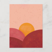 Cartes postales Sun Set Twilight / Imprimantes d'a