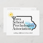 Cartes postales Sunny ISPA Logo (Devant / Derrière)