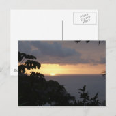 Cartes postales Sunset (Devant / Derrière)