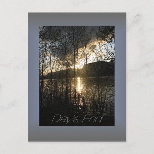 Cartes postales Sunset de Columbia River (Devant)