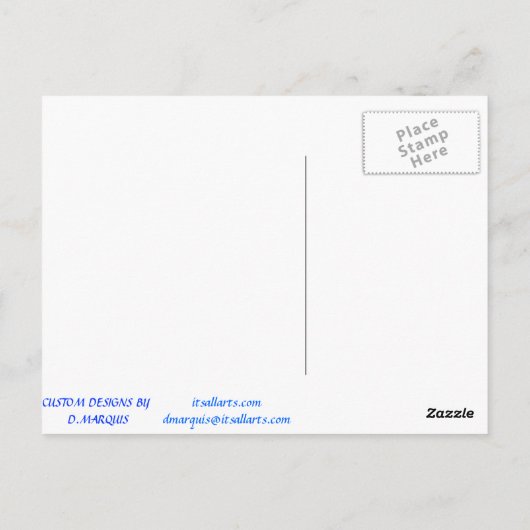 CARTES POSTALES SUR MESURE - CANCUN COLLAGE 7 (Dos)