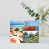 CARTES POSTALES SUR MESURE - COLLAGE CANCUN 1 (Debout devant)