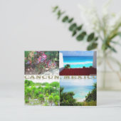 CARTES POSTALES SUR MESURE - COLLAGE CANCUN 11 (Debout devant)
