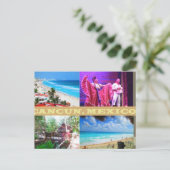 CARTES POSTALES SUR MESURE - COLLAGE DE CANCUN 9 (Debout devant)