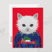 CARTES POSTALES SWEATER CHRISTMAS (Devant / Derrière)