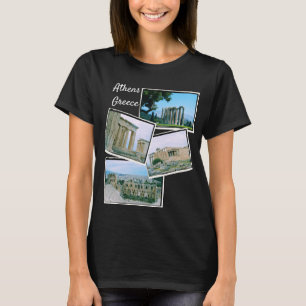 Cartes postales T-shirt d'Athènes, Grèce