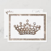 Cartes postales Tiara et Gems (Devant / Derrière)