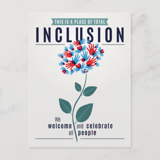 Cartes postales Total Inclusion (Devant)