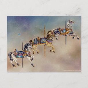 Cartes postales - Trois Chevaux de Carrousel