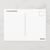 CARTES POSTALES TROPICAL BEACH COCKTAIL (Dos)