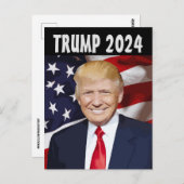 CARTES POSTALES TRUMP 2024 (Devant / Derrière)
