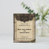 Cartes postales Victorian Steampunk Merci (Debout devant)