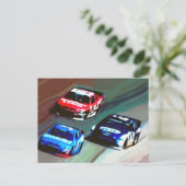 Cartes postales vierges "Jour des courses" (Debout devant)