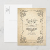 Cartes postales vintage à l'ancienne avec des tour (Devant / Derrière)