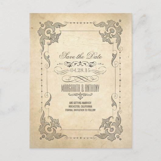 Cartes postales vintage à l'ancienne avec des tour (Devant)