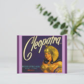 Cartes postales vintage Cleopatra Produce Crate La (Debout devant)