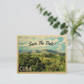 Cartes Postales Vintage Cuba Sauvegarder La Date (Debout devant)