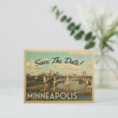 Cartes postales vintage de Minneapolis pour annonc (Debout devant)