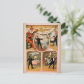 Cartes postales-vintage de théâtre Magicien public (Debout devant)