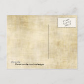 Cartes postales vintage Save The Date ! (Dos)