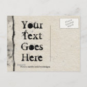 Cartes postales vintages (Dos)