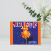 Cartes postales vintages Jim Dandy Anthropomorphes (Debout devant)