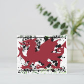 Cartes postales Welsh Dragon (Debout devant)