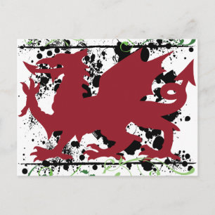Cartes postales Welsh Dragon