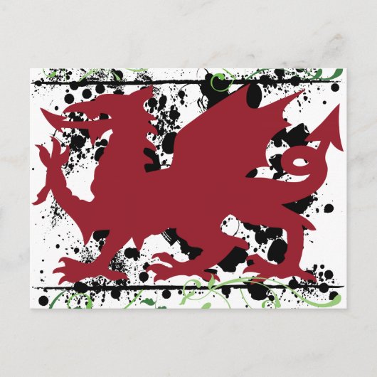 Cartes postales Welsh Dragon (Devant)
