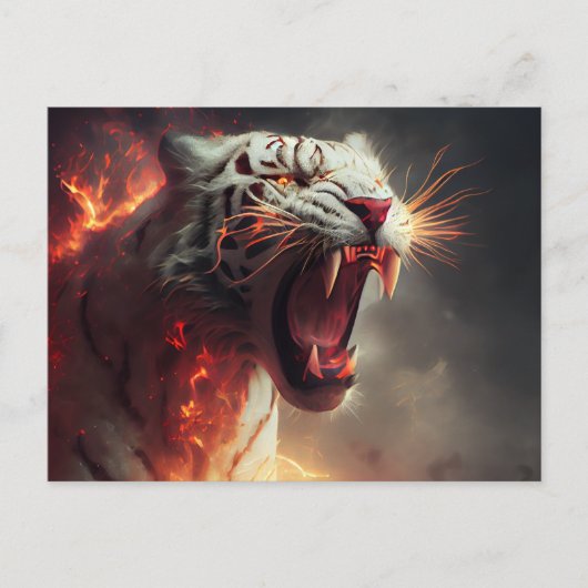 Cartes Postales  White Tiger (Devant)