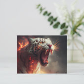 Cartes Postales  White Tiger (Debout devant)