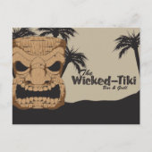 Cartes postales Wicked Tiki Bar (Devant)