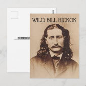 CARTES POSTALES WILD BILL HICKOK (Devant / Derrière)